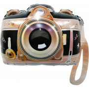 Шар (26''/66 см) Фигура, Фотоаппарат, 1 шт. в уп.