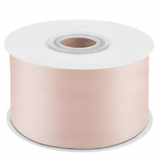 Лента атласная (3,8 см*22,85 м) Кремовый, 1 шт. Лента атласная (3,8 см*22,85 м) Кремовый, 1 шт.