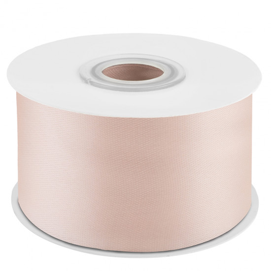 Лента атласная (3,8 см*22,85 м) Кремовый, 1 шт. Лента атласная (3,8 см*22,85 м) Кремовый, 1 шт.