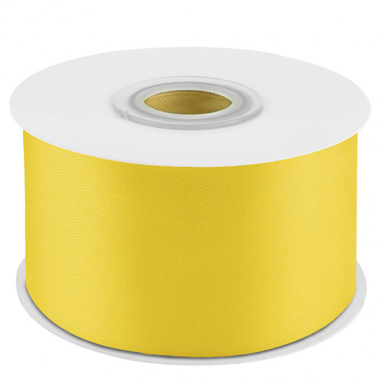 Лента атласная (3,8 см*22,85 м) Желтый, 1 шт. Лента атласная (3,8 см*22,85 м) Желтый, 1 шт.
