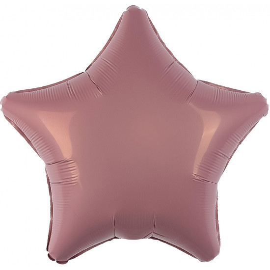 Шар (19''/48 см) Звезда, Пустынная роза, Бохо, 1 шт. Шар (19''/48 см) Звезда, Пустынная роза, Бохо, 1 шт.