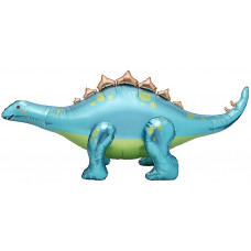 Шар 3D (94''/239 см) Фигура, Динозавр Стегозавр, 1 шт. в уп.