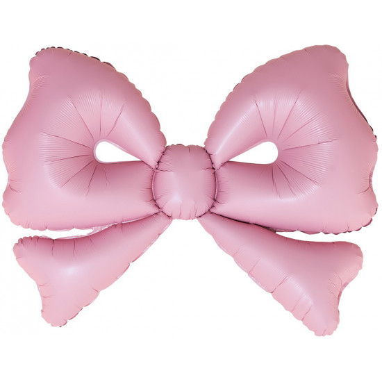 Шар (50''/127 см) Фигура, Бант, Розовый, Сатин, 1 шт. Шар (50''/127 см) Фигура, Бант, Розовый, Сатин, 1 шт.