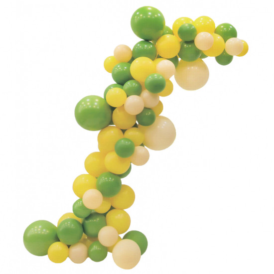 Гирлянда из воздушных шаров, Набор №9, Сочный микс, Пастель, 75 шт. Гирлянда из воздушных шаров, Набор №9, Сочный микс, Пастель, 75 шт.