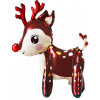 Шар 3D (50''/127 см) Фигура (воздух) Милый олень, 1 шт. в уп.