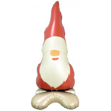 Шар 3D (57''/145 см) Фигура на подставке (воздух) Гном в колпачке, 