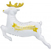 Шар (45''/114 см) Фигура, Новогодний олень, 1 шт.