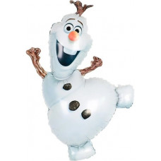 Шар (26''/66 см) Фигура, Холодное сердце, Олаф (надув воздухом), 1 шт. Шар (26''/66 см) Фигура, Холодное сердце, Олаф (надув воздухом), 1 шт.