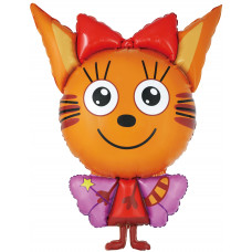 Шар (42''/107 см) Фигура, Три Кота, Карамелька Фея, 1 шт. в уп.