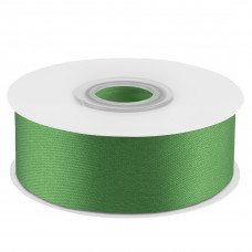 Лента атласная (2,5 см*22,85 м) Изумрудно-зеленый, 1 шт.