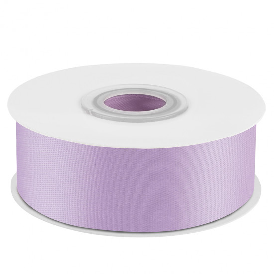 Лента атласная (2,5 см*22,85 м) Сиреневый, 1 шт.
