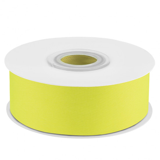 Лента атласная (2,5 см*22,85 м) Желтый неон, 1 шт. Лента атласная (2,5 см*22,85 м) Желтый неон, 1 шт.