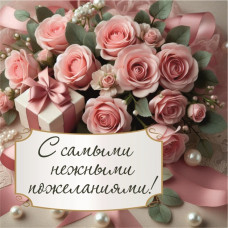 С самыми нежными пожеланиями!