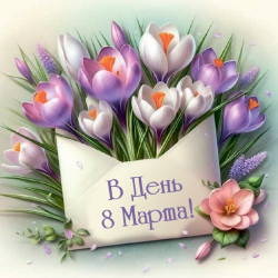 В день 8 Марта!