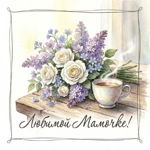 Любимой мамочке!
