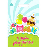 Пакет вырубной Подарочный кекс 20*30/30мкм