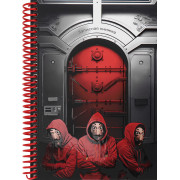 Записная книга по мотивам сериала А5 Ограбление (7БЦ,мат лам+выб лак, спираль, 96л)