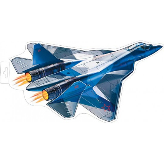 Плакат фигурный (самолет)