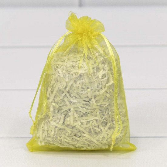 Мешочки из органзы 11*16 Жёлтый 1/100 1/5000