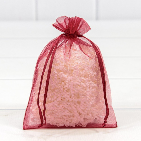 Мешочки из органзы 11*16 Бордовый 1/100 1/5000