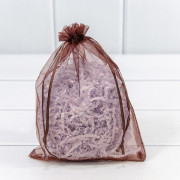 Мешочки из органзы 14*20 Кофейный 1/100 1/3000