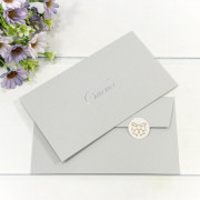 Конверт подарочный 16,9*9,4см Спасибо