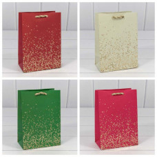 Пакет подарочный "Золотые вкрапления" (микс) 14*20*8 230г 1/20 1/480