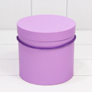 Коробки Цилиндр Набор 1/3 18*17 Фиалковый 1/12