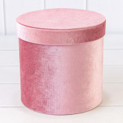 Коробки Цилиндр Набор 1/3 18*17,7 "Бархат" Лиловый 1/12