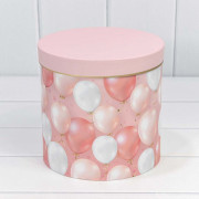 Коробки Цилиндр Набор 1/3 20,5*20 Розовый 1/12