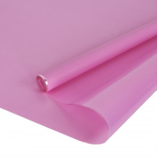 Упаковочная пленка (0,6*10 м) Лак, Ярко-розовый, 1 шт.
