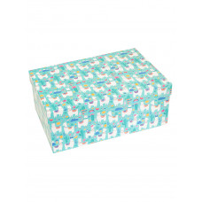 Набор прямоугольных коробок 3 в 1 "Ламы" (23 х 16 х 9,5 - 19 х 12 х 6,5 см)