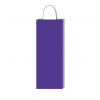 Пакет бумажный 80 г/м2 крученые ручки 390*150*80 Violet с печатью (150, 0)